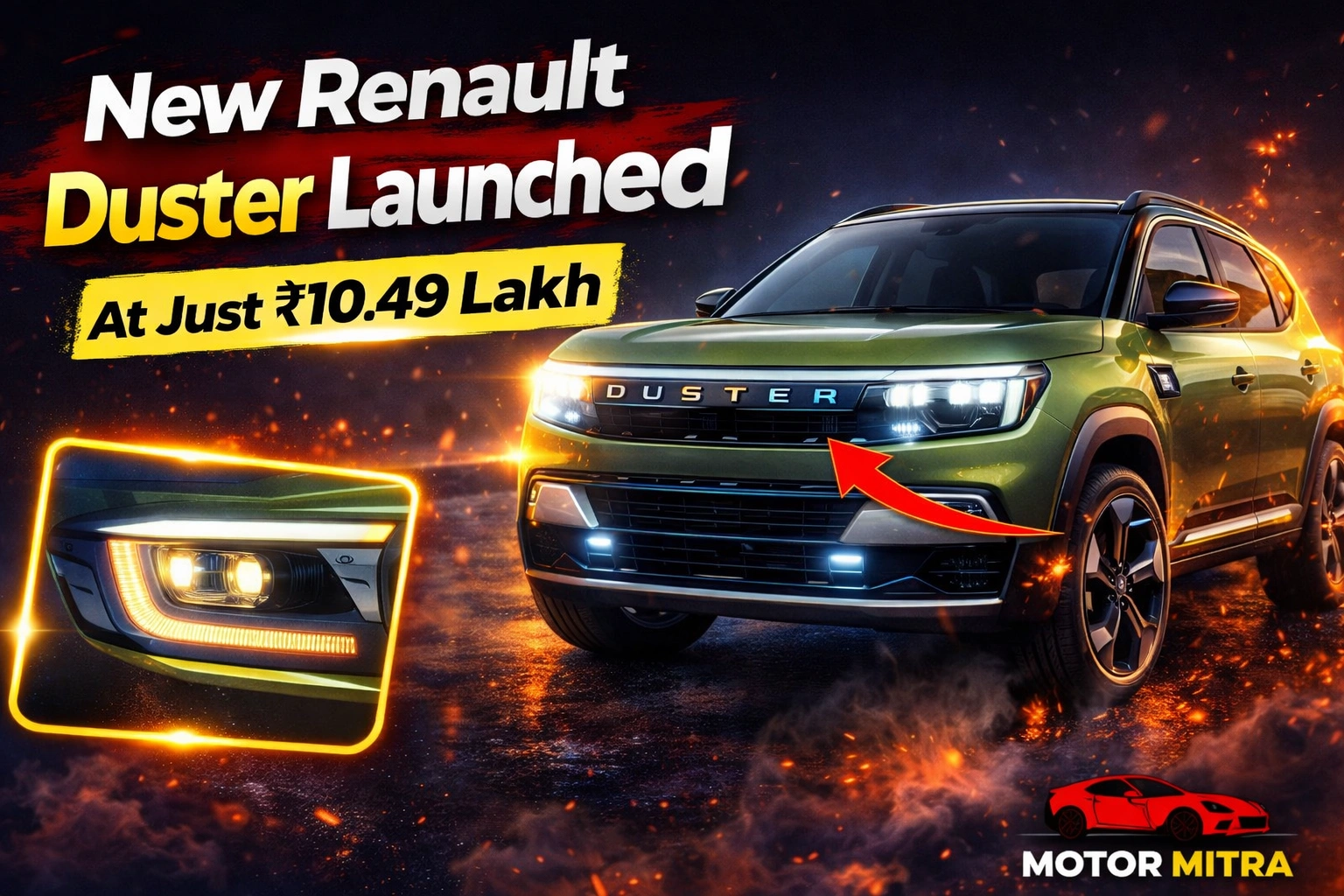Big SUV Alert! All New Renault Duster Launched At Just ₹10.49 Lakh