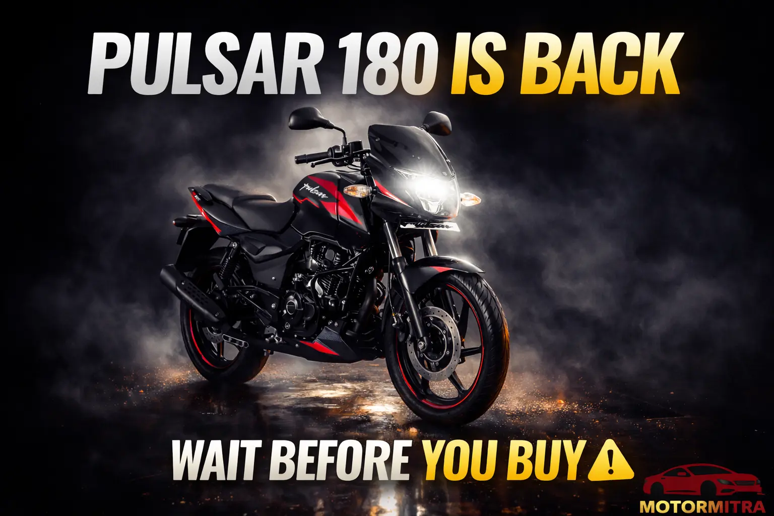 Pulsar 180 Is BACK! MY26 Model Reaches Showrooms Before Launch