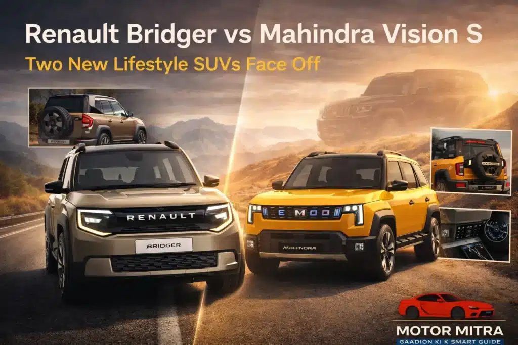 Renault Bridger vs Mahindra Vision S — Two New Lifestyle SUVs Face Off