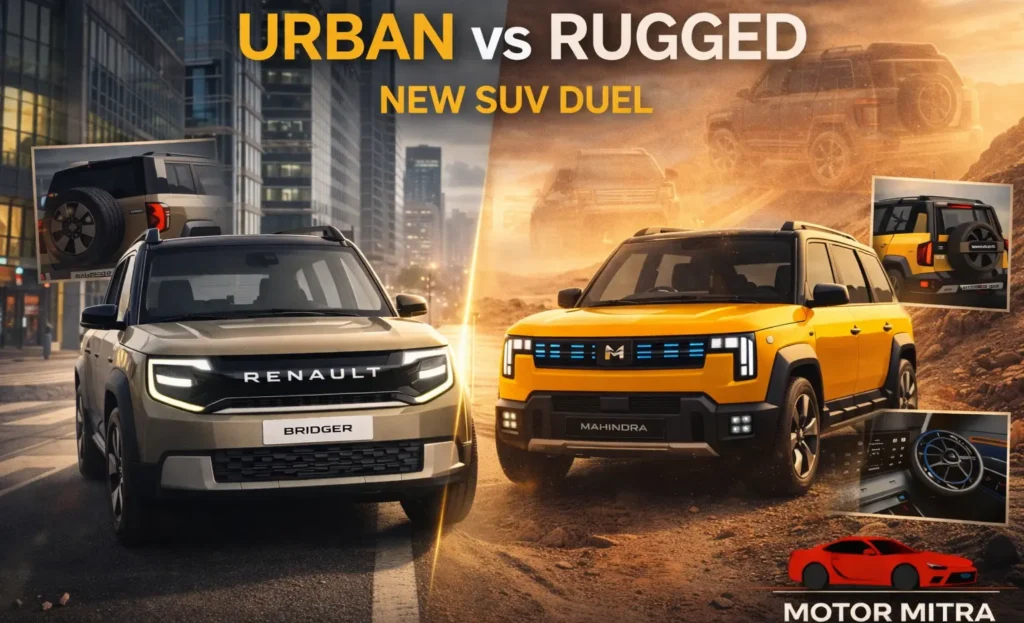 Renault Bridger vs Mahindra Vision S — Two New Lifestyle SUVs Face Off