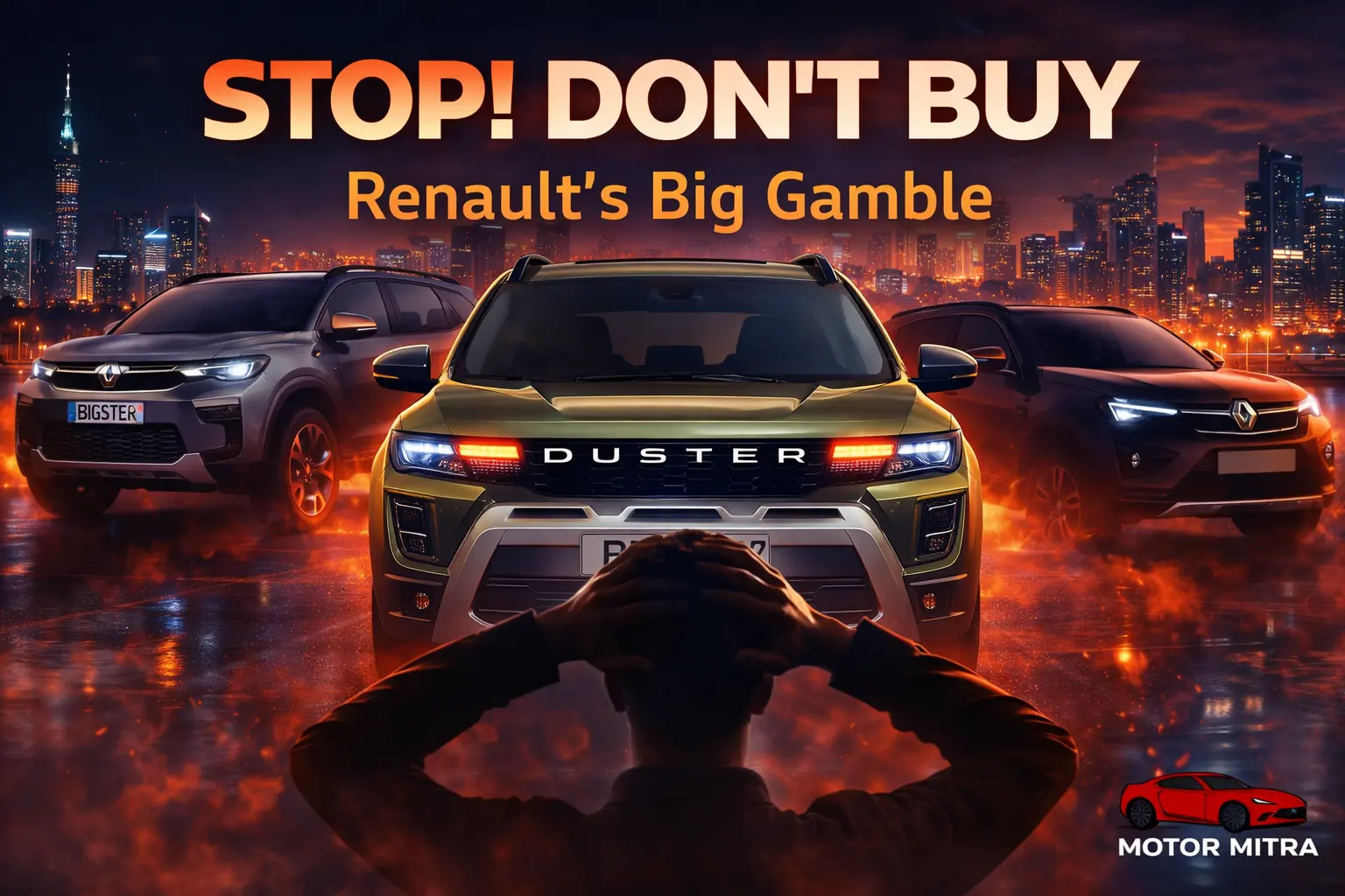 Renault’s Big Gamble: New Duster, 7 Seater Bigster, and a ‘Mini-Duster’ Coming Soon!