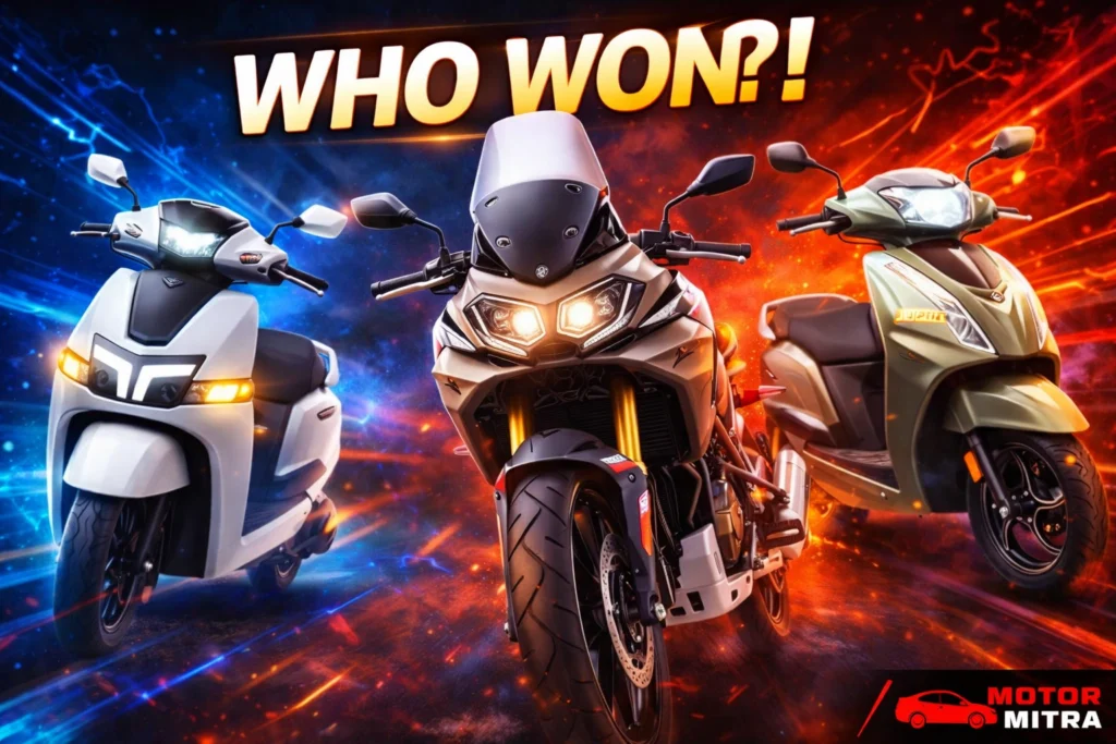 TVS Sales Feb 2026 – Apache on Top, iQube & Jupiter See Big Growth!