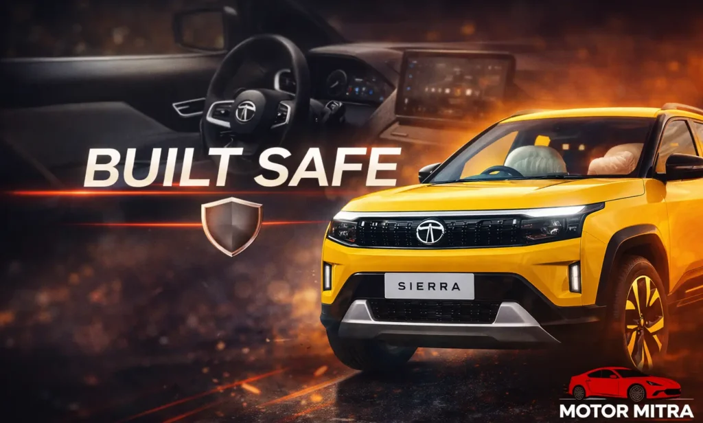 Tata Sierra Just Shocked Everyone! 5-Star Safety Rating Changes the Game