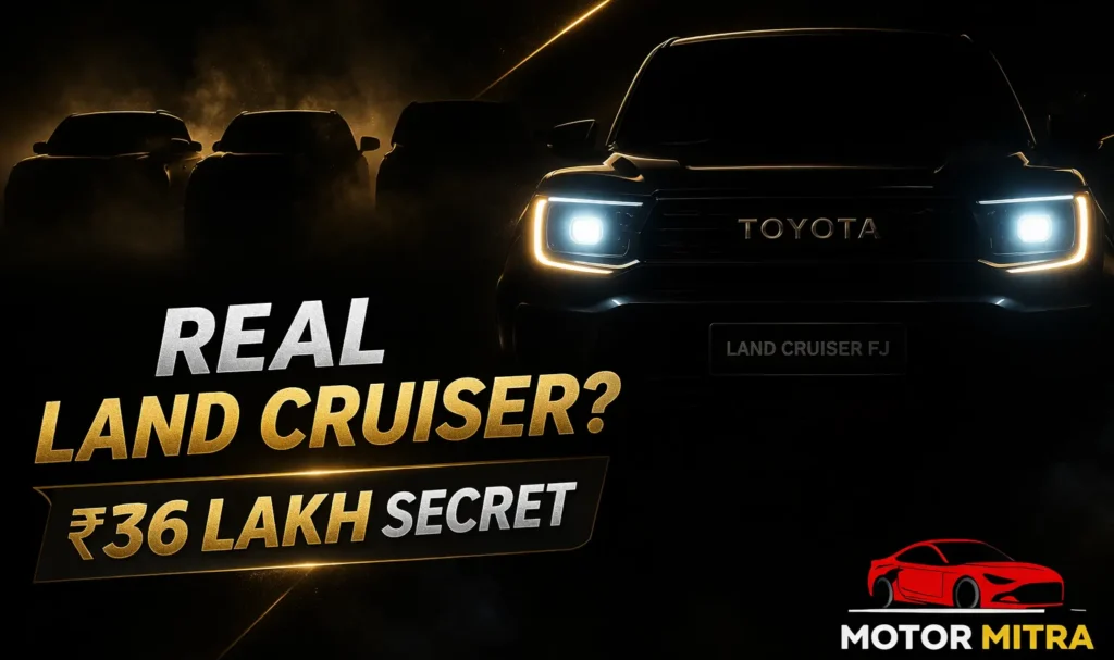 Toyota Land Cruiser FJ Launched At Rs 36 Lakh – Price, Specs & 4 New Concepts Explained