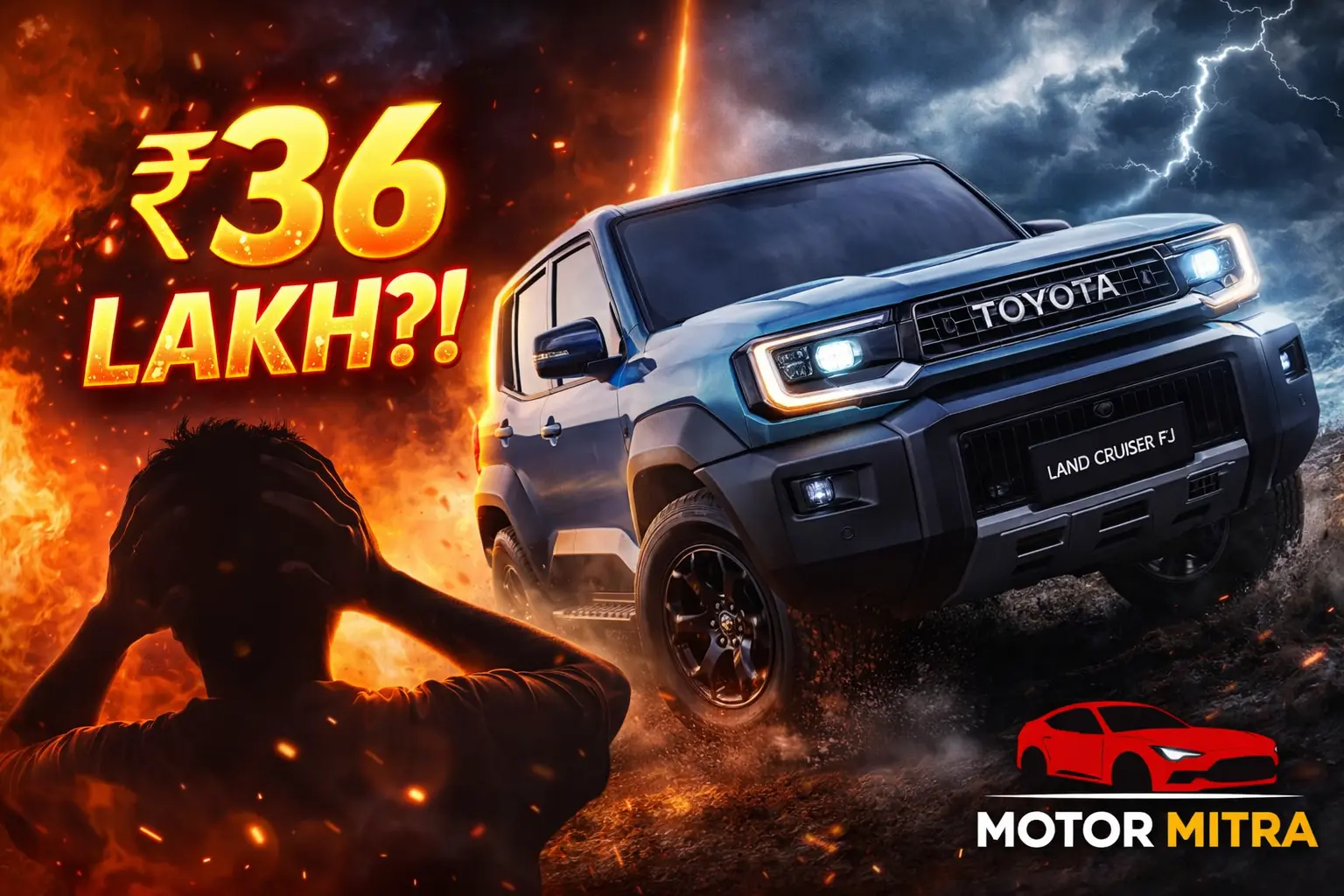 Toyota Land Cruiser FJ Launched At Rs 36 Lakh – Price, Specs & 4 New Concepts Explained