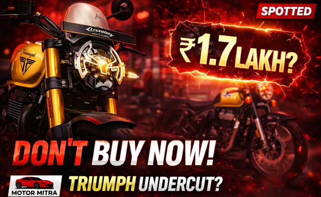 Triumph 350 Spied: 5 Reasons Why It’s the Biggest Threat to Royal Enfield Classic 350!