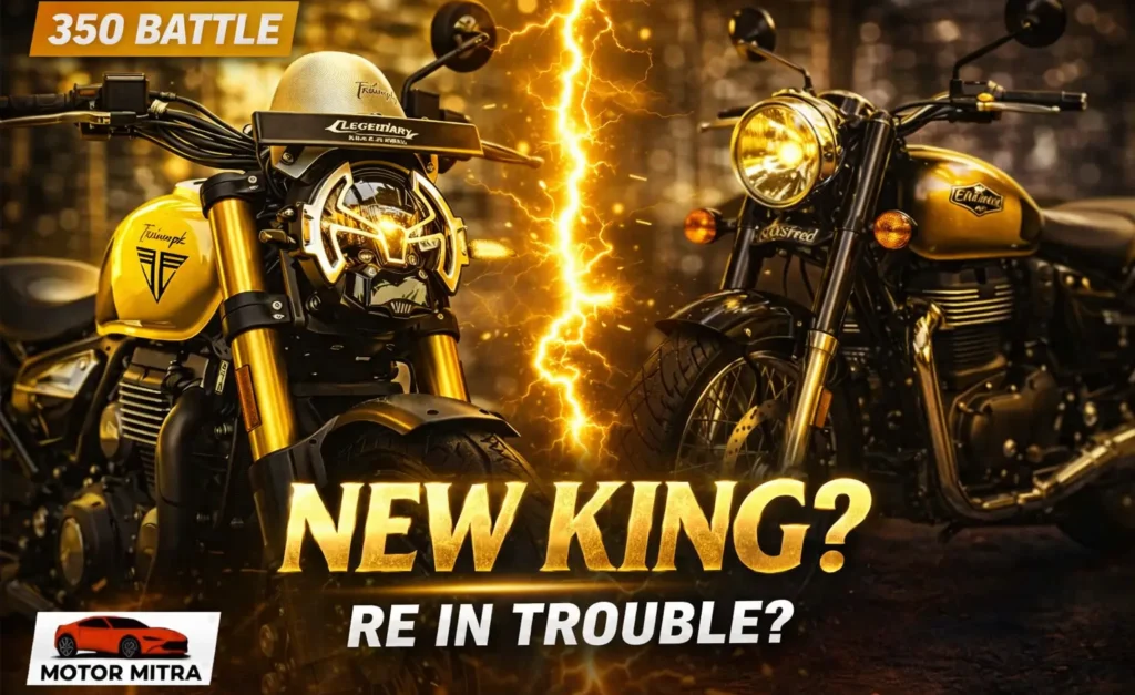 Triumph 350 Spied: 5 Reasons Why It’s the Biggest Threat to Royal Enfield Classic 350!