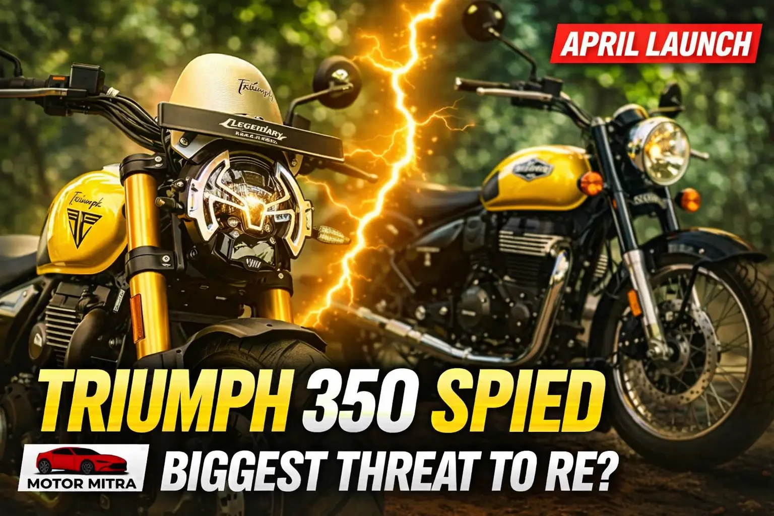 Triumph 350 Spied: 5 Reasons Why It’s the Biggest Threat to Royal Enfield Classic 350!