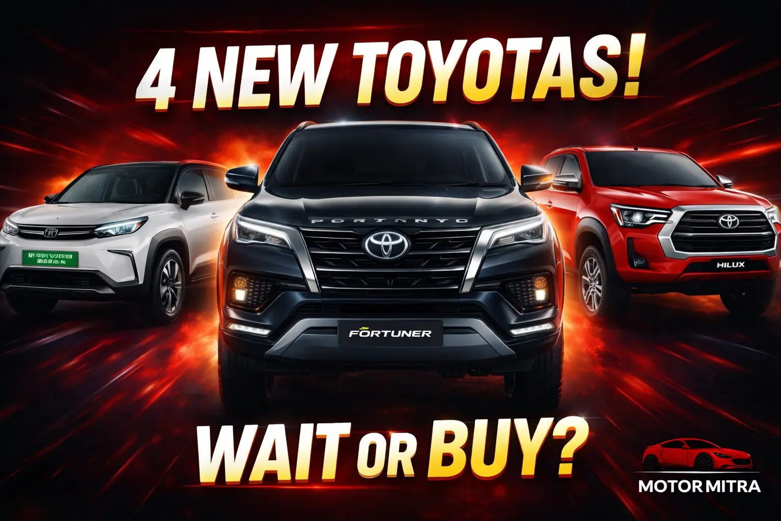 Toyota's Planning 4 Big Car Launches – Buyers Should Wait Before Buying?