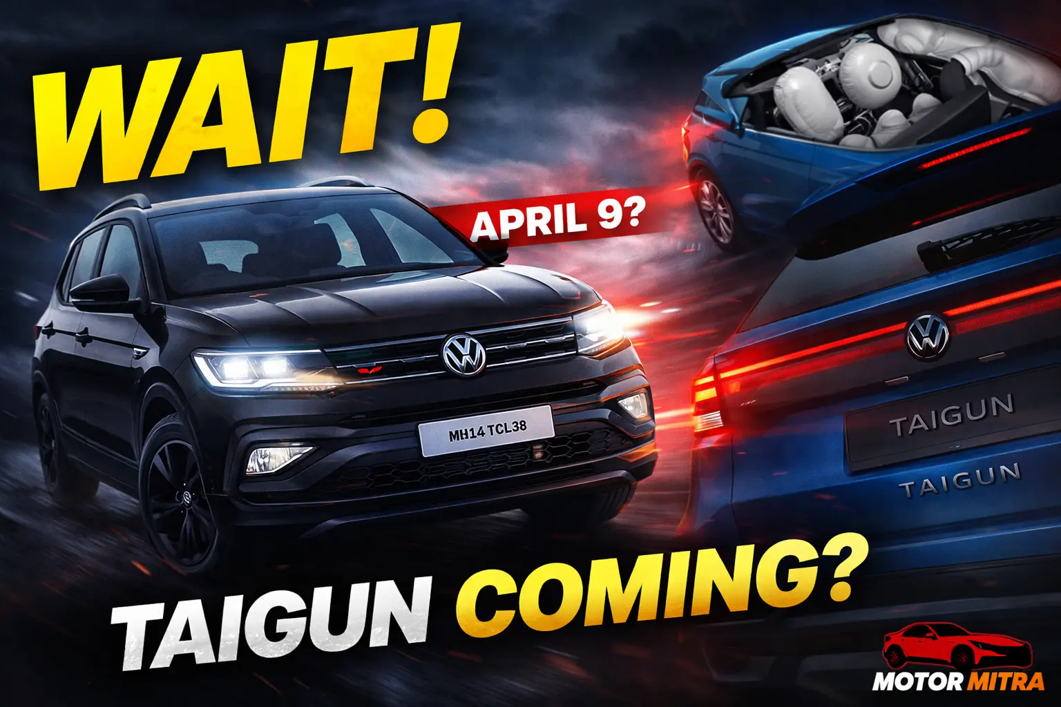 VW Taigun Facelift Dropping April 9? This Could Be Bad News for Creta Buyers
