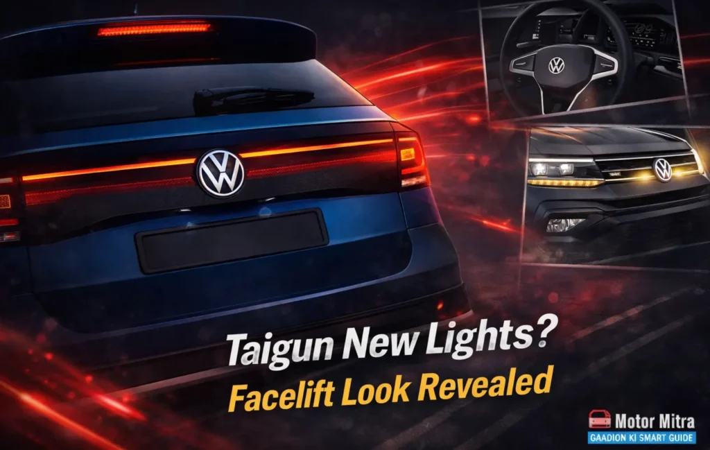Volkswagen Taigun Facelift Breaks Cover — A Glowing VW Logo Is The First Big Surprise
