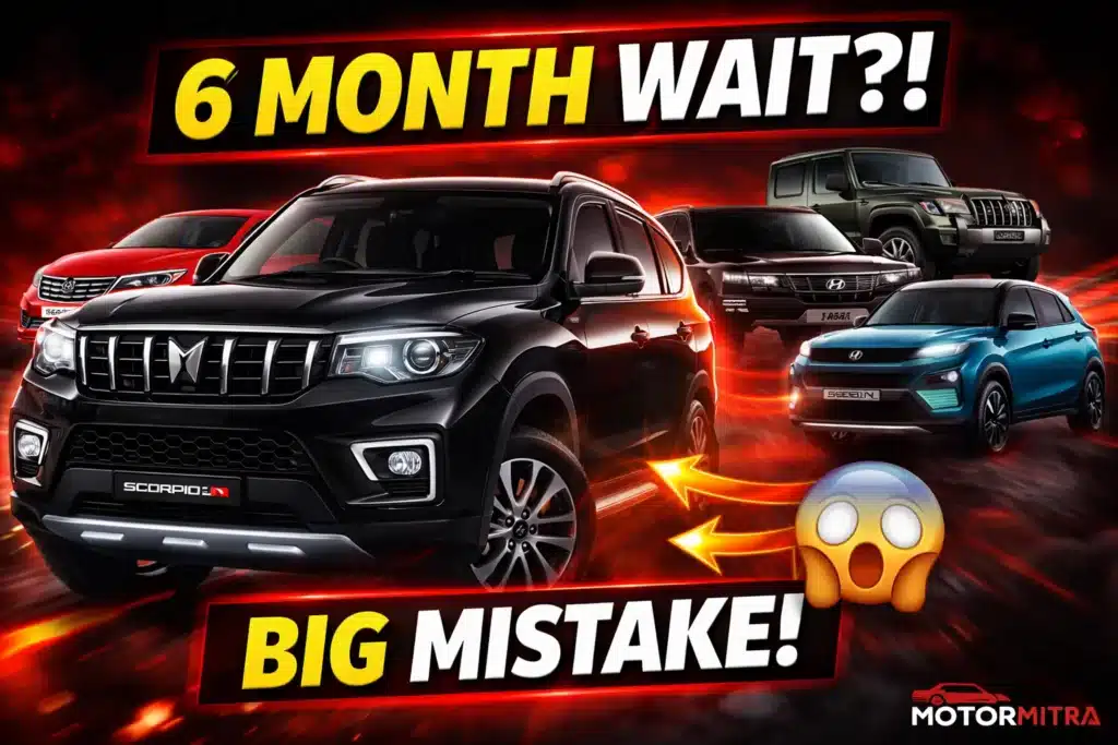 Cars With Long Waiting Period in India 2026 – Full List, Delivery Time Details