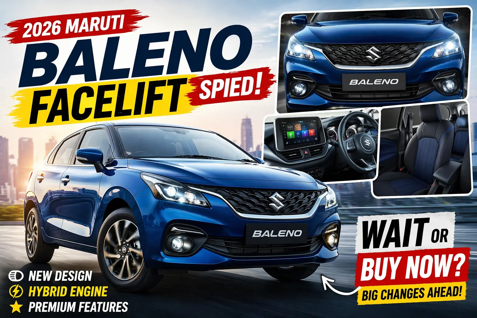 2026 Maruti Baleno Facelift