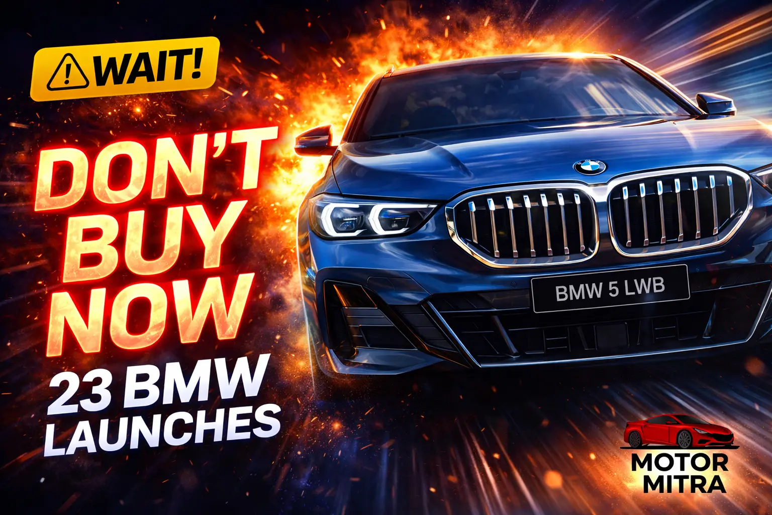 BMW 23 Launches India