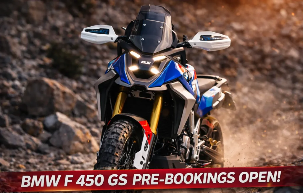 BMW F 450 GS Pre-Bookings Open! Demand Builds Even Before Launch This Week