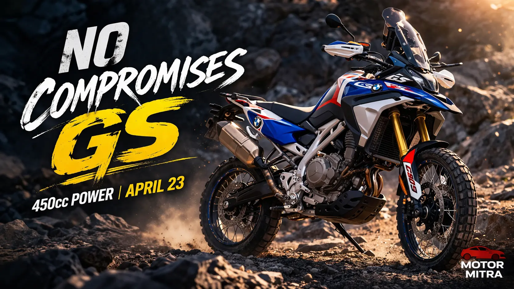 BMW F 450 GS India Launch