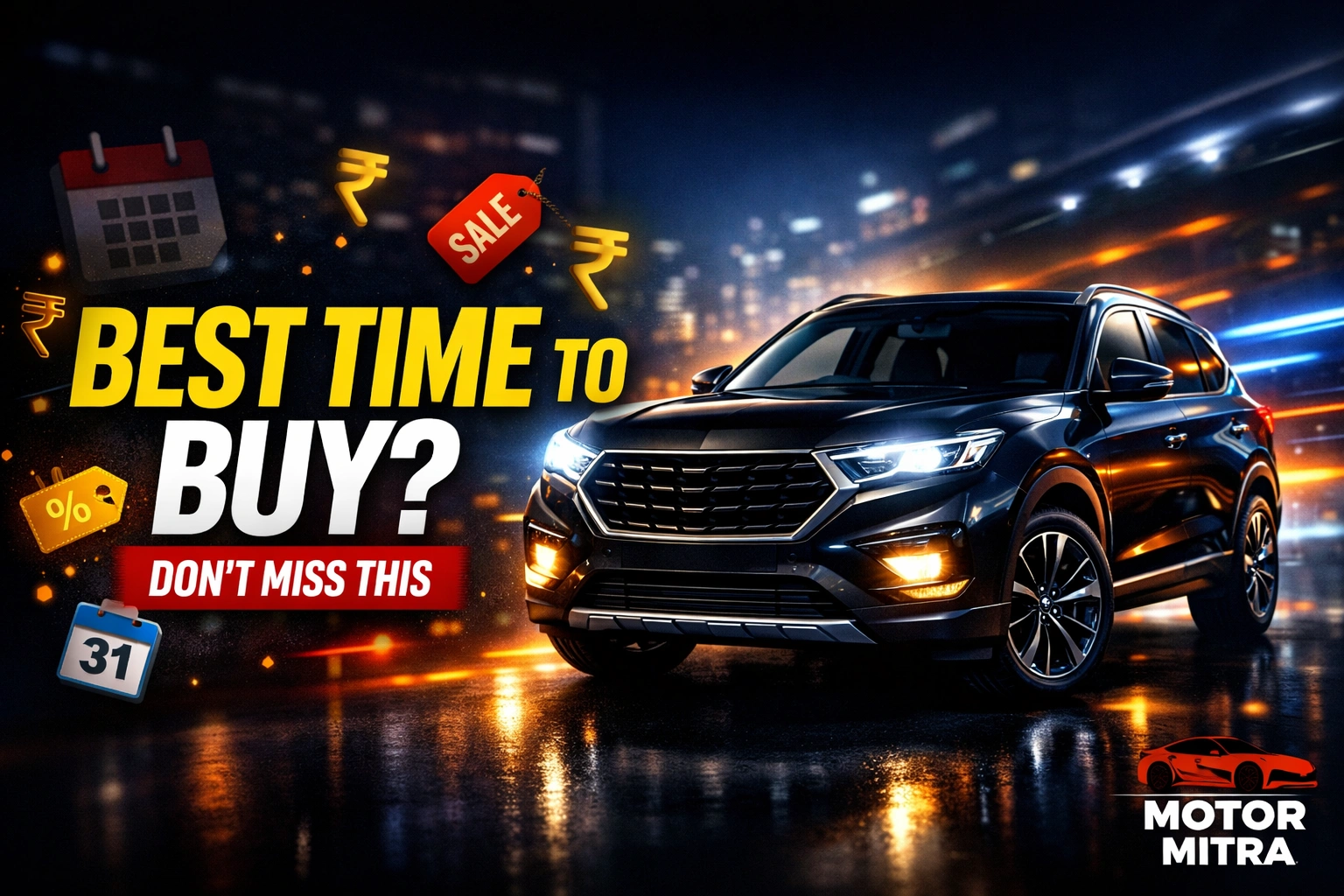 Best Time to Buy a Car in India 2026