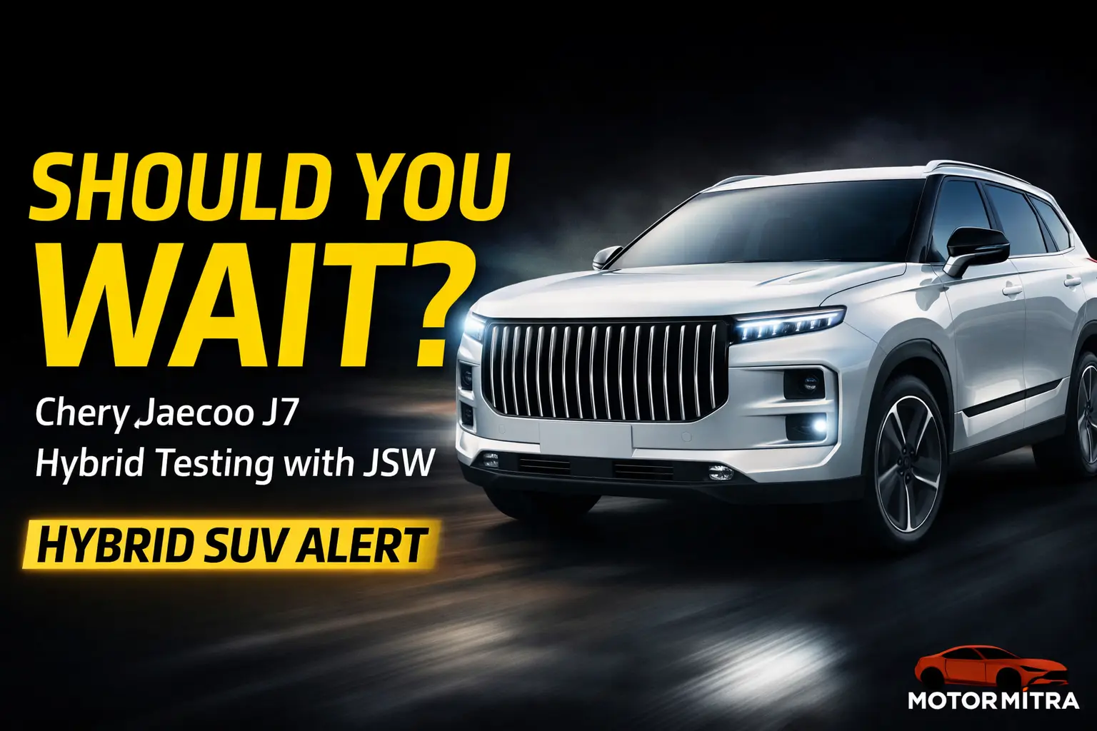 Chery Jaecoo J7 India