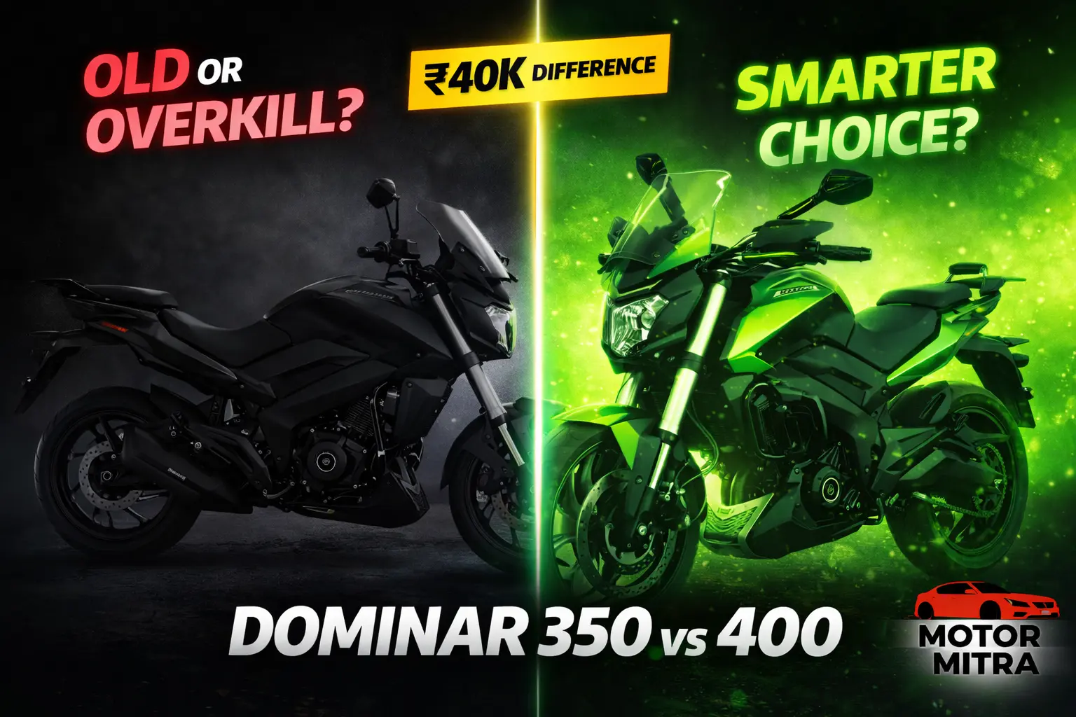 Dominar 350 vs Dominar 400