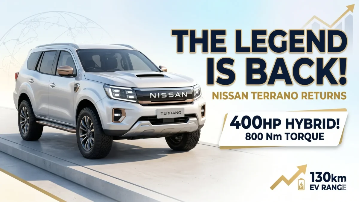 Nissan Revives Terrano as a 400HP Hybrid Monster