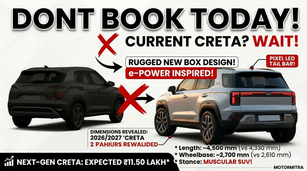 Big Mistake If You Buy Creta Now! 2026 Facelift Could Change Everything