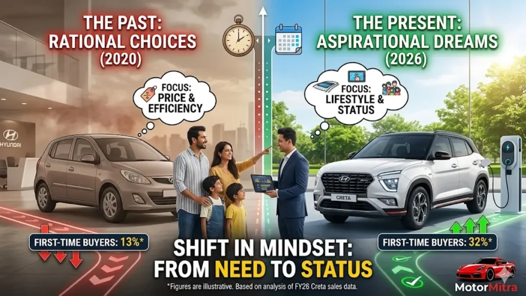 The Undisputed King! Hyundai Creta Becomes India’s Only Midsize SUV to Cross 2 Lakh Sales in FY26—What’s the Secret?