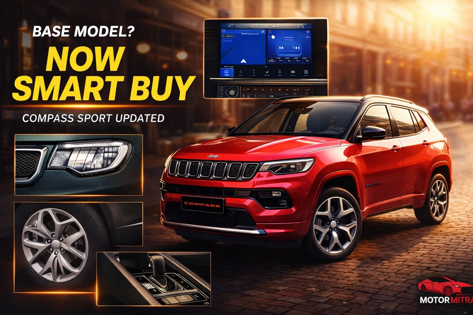 Jeep Compass Sport Base Variant Update