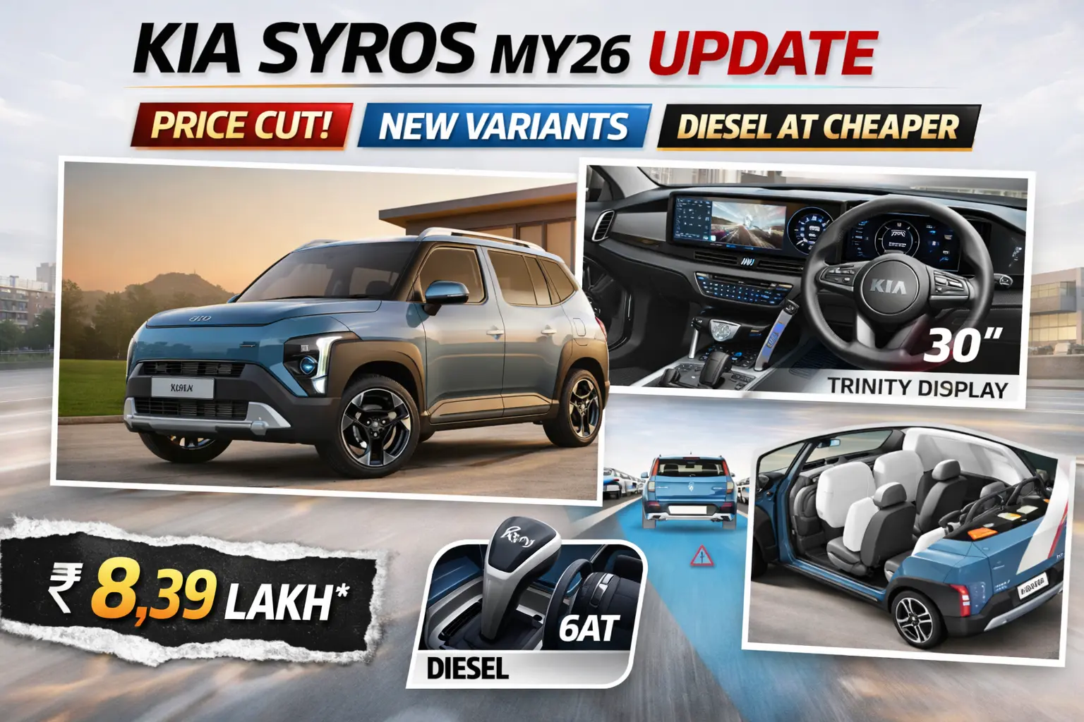 Kia Syros MY26 Update