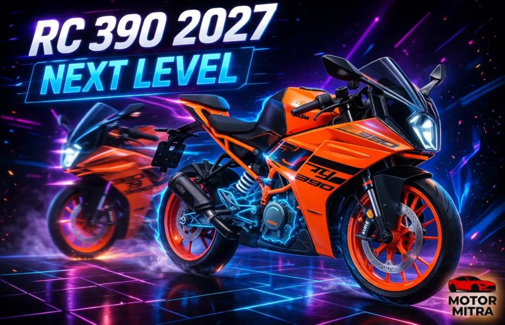 Next-Gen KTM RC 390 Twin-Cylinder Engine Expected by 2027 – Full Details