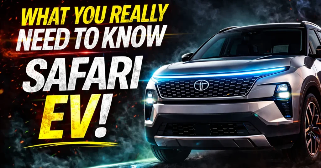 Tata Safari EV Launch Near Diwali – Why XEV 9e Buyers Should Wait