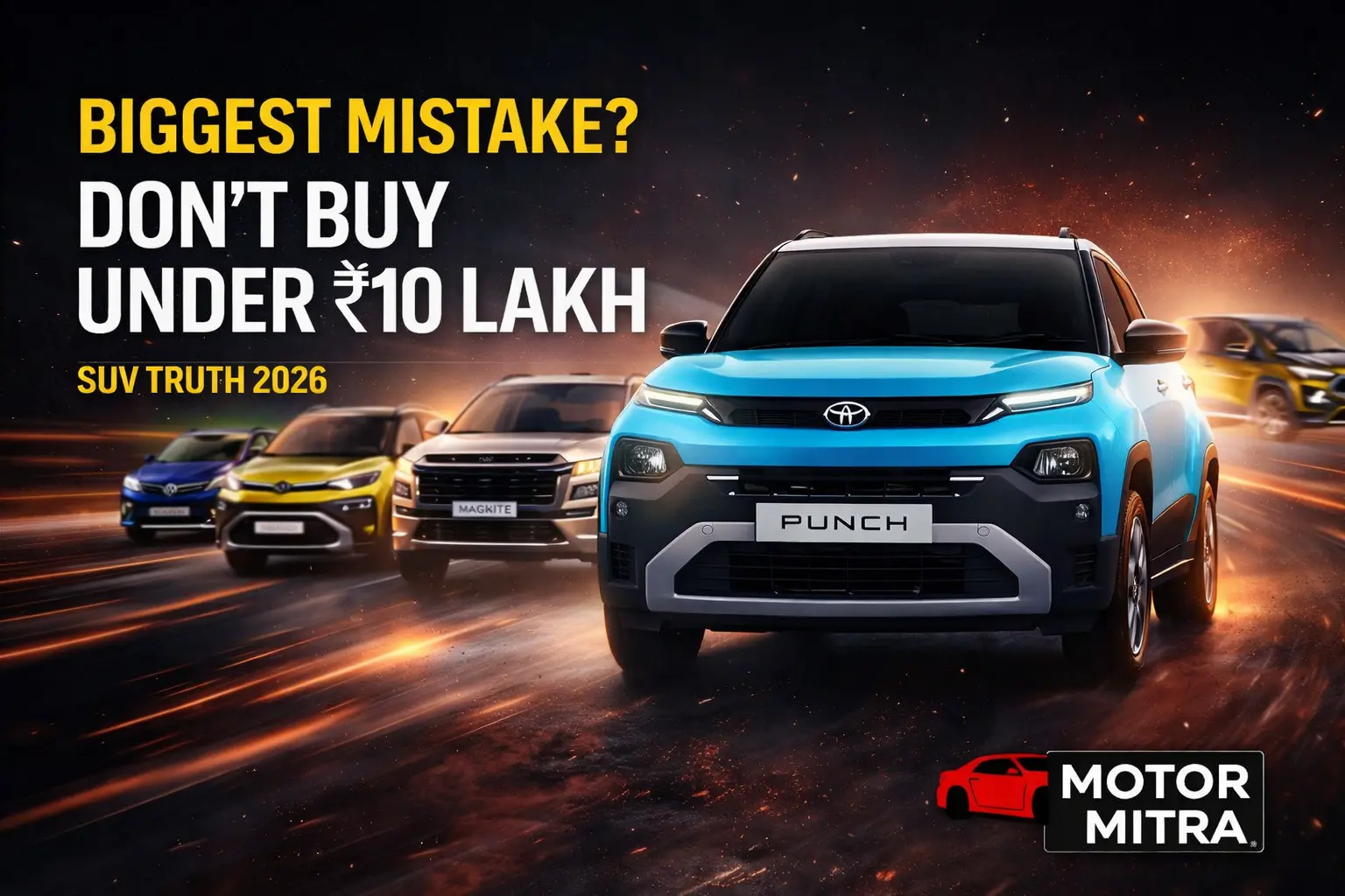 Best Compact SUVs Under 10 Lakh 2026