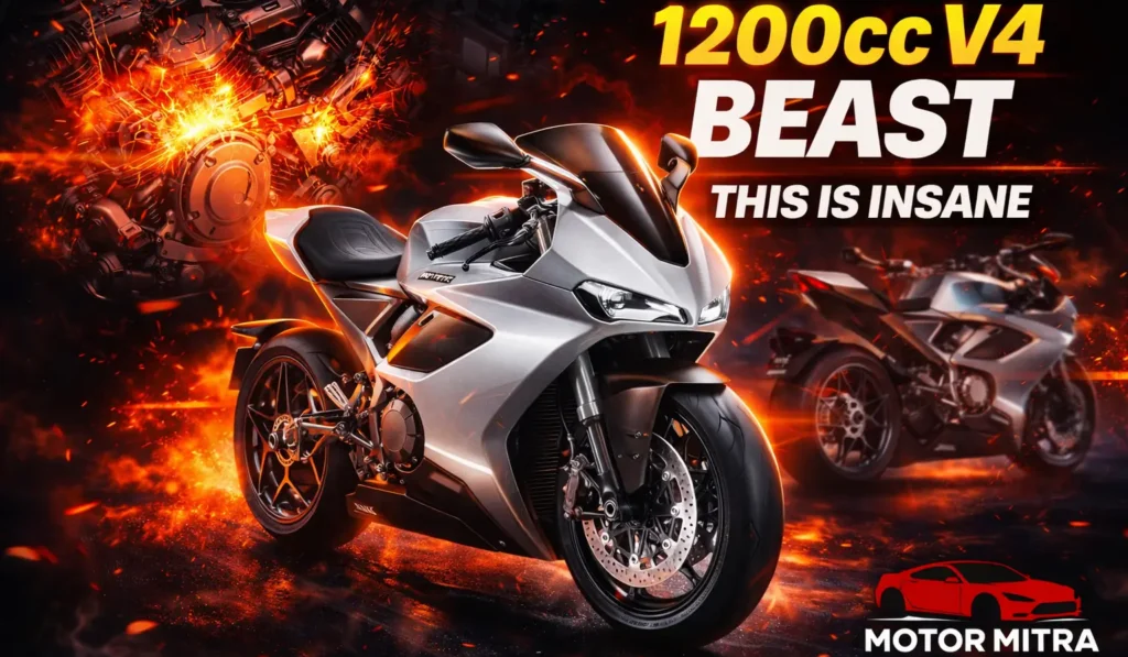 Leaked: TVS Norton Manx R Patented In India – 1200cc V4, 206 bhp Superbike Details