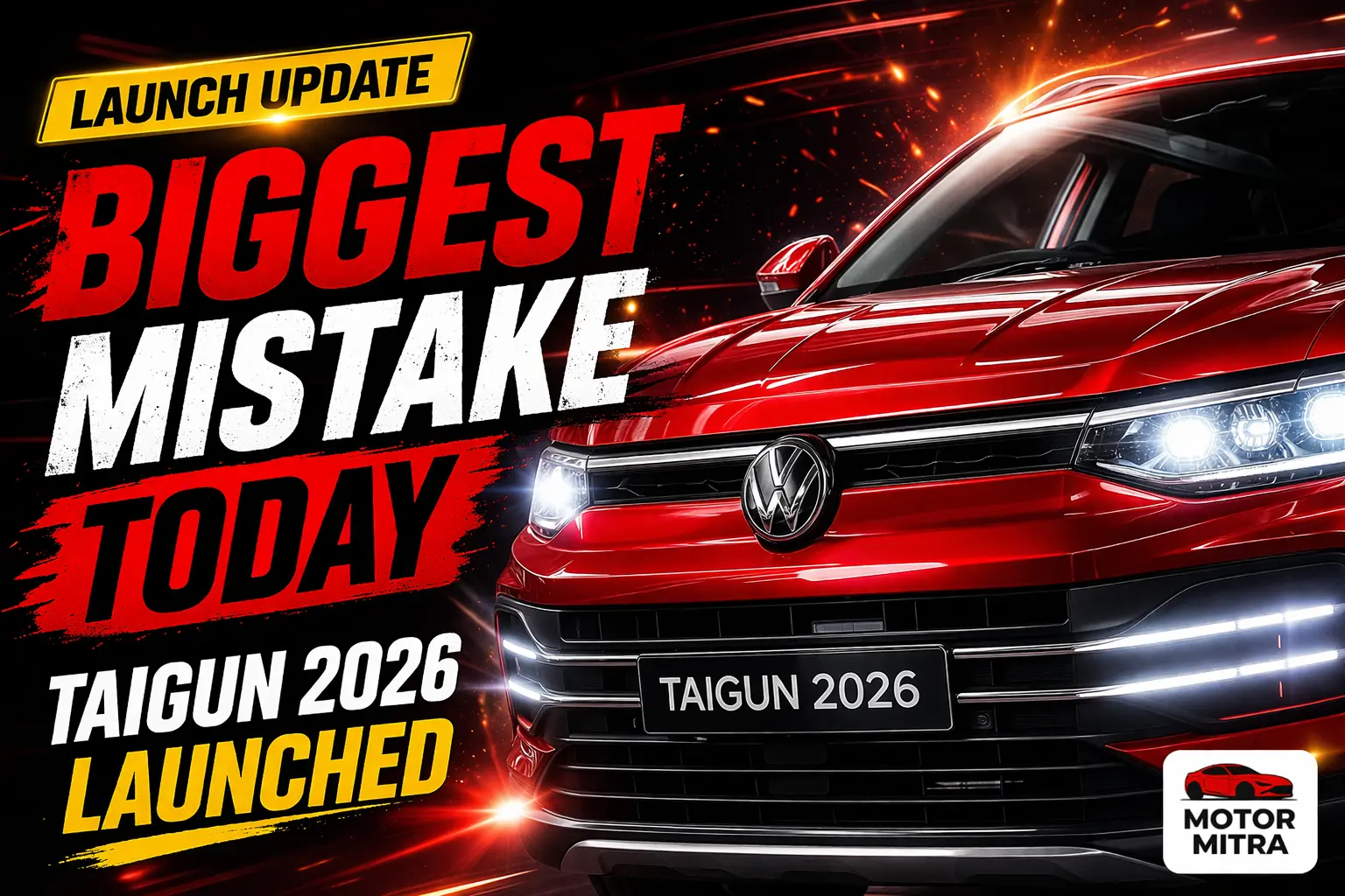 Volkswagen Taigun 2026 Launch