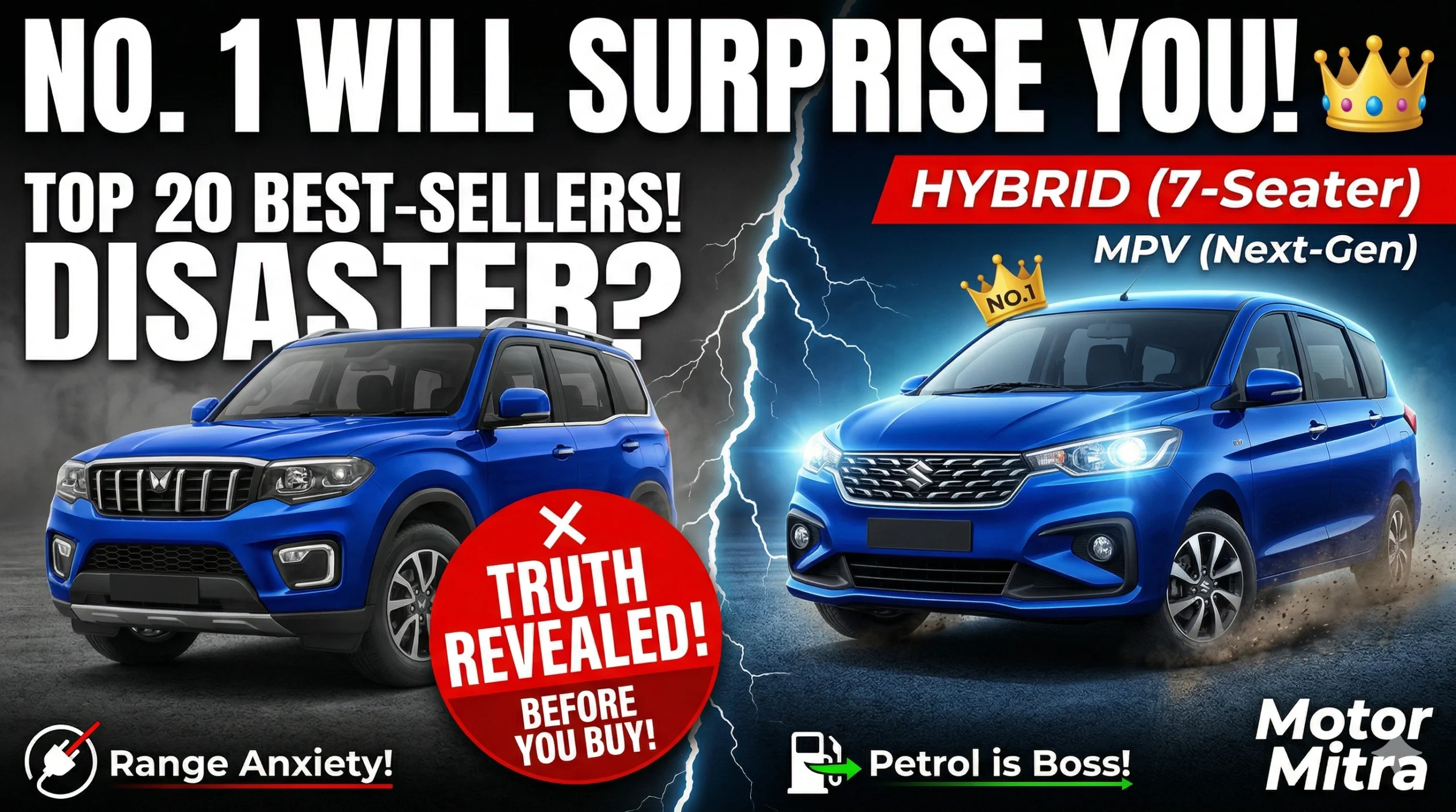 Top 20 Best-Selling 7-Seater Cars