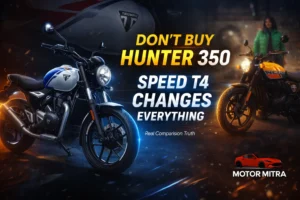 Royal Enfield Hunter 350 vs Triumph Speed T4