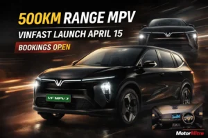 VinFast MPV India Launch on April 15 With 500KM Range, 60.13 kWh Battery, Bookings Open
