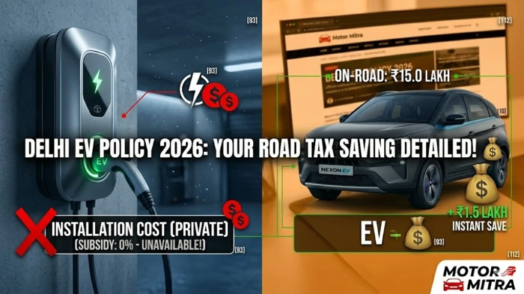 STOP! Don’t Buy an EV Yet—Delhi EV Policy 2026 Could Save You ₹1.5 Lakh Instantly