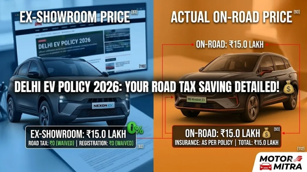 STOP! Don’t Buy an EV Yet—Delhi EV Policy 2026 Could Save You ₹1.5 Lakh Instantly