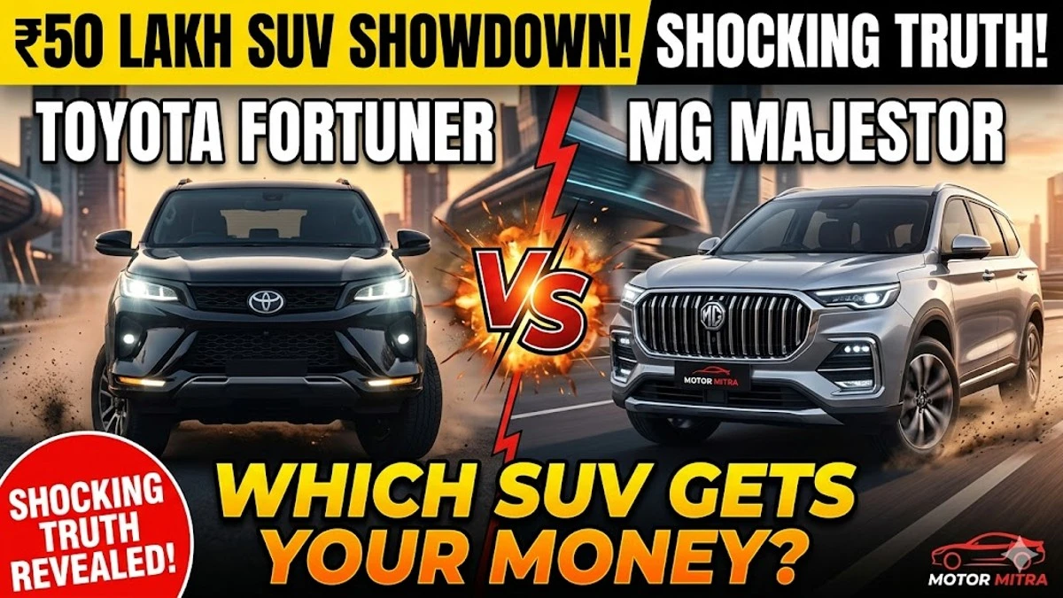 Fortuner vs MG Majestor