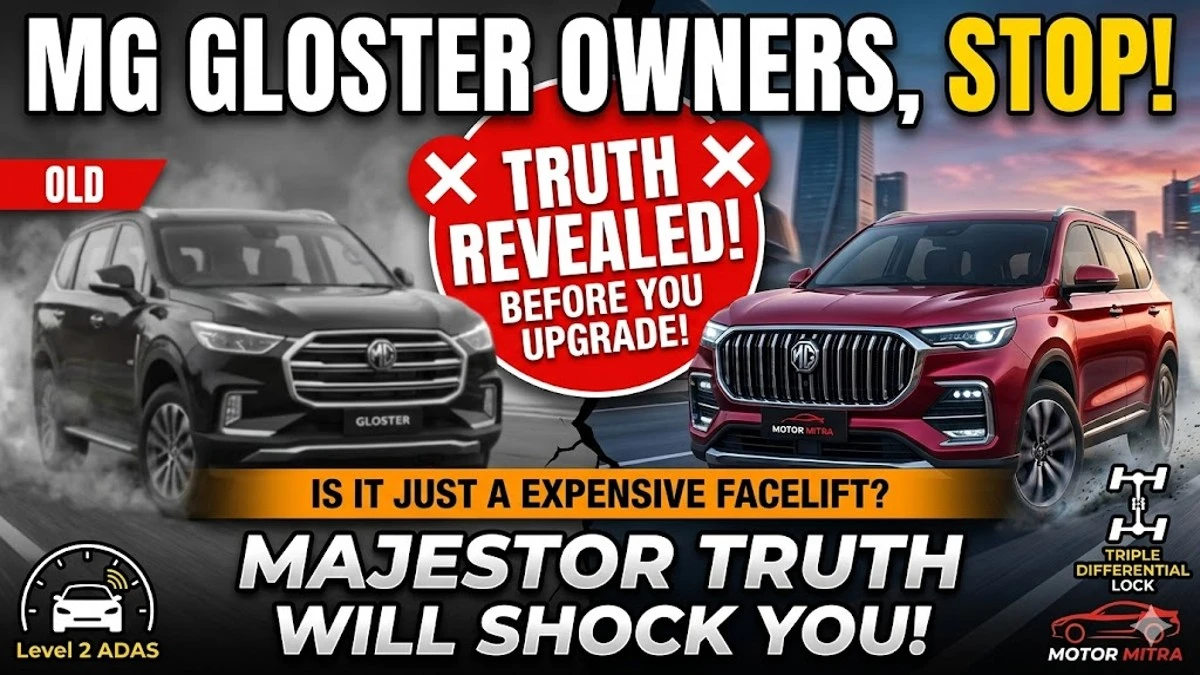 MG Gloster vs Majestor