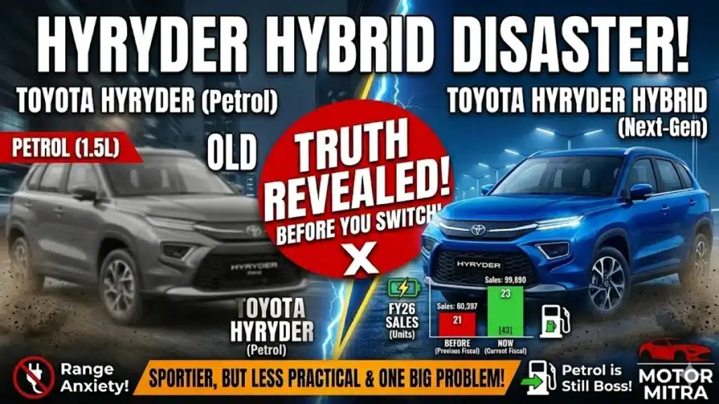 Hyryder Sales FY26