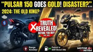 2026 Bajaj Pulsar 150 Black Gold Edition