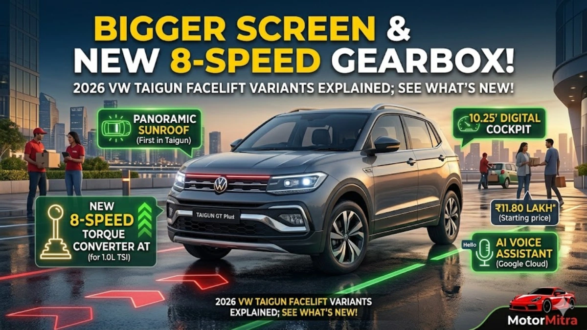 2026 Volkswagen Taigun Facelift