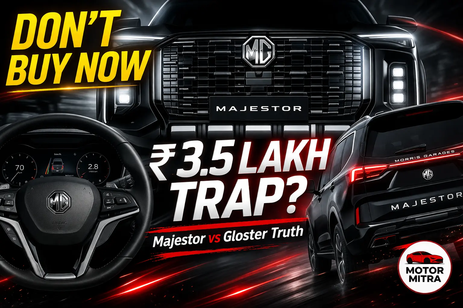 MG Majestor launch April 20