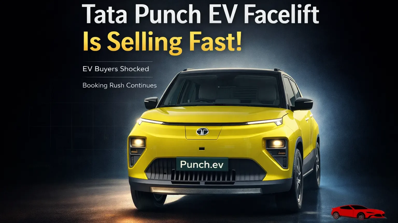 Up To 10 Weeks Waiting! Tata Punch EV Facelift Is Selling Fast – What Buyers Must Know