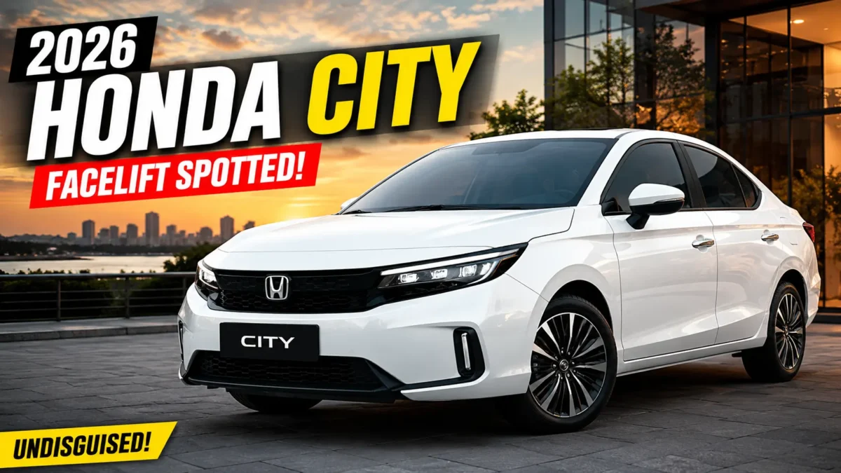 2026 Honda City Facelift