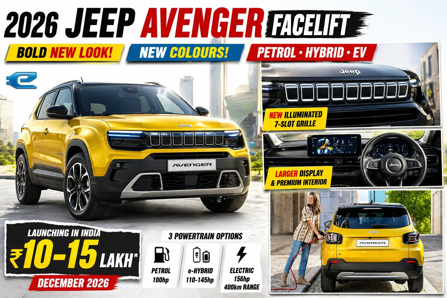 Jeep Avenger Facelift