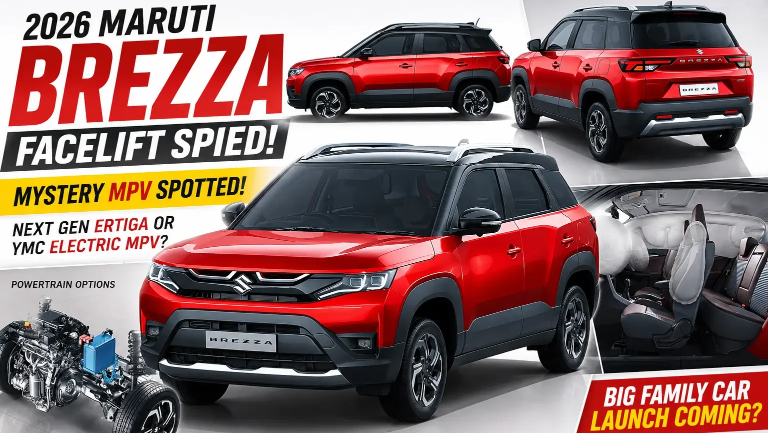 2026 Maruti Brezza Facelift