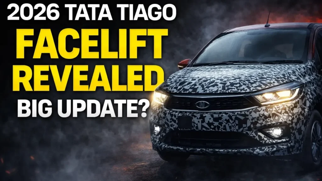 2026 Tata Tiago Facelift Spotted – Big Changes You Didn’t Expect