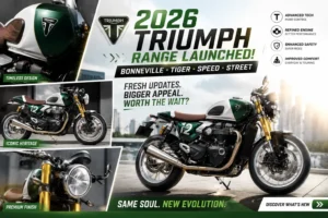 2026 Triumph Range Launched – Bonneville, Tiger & Speed